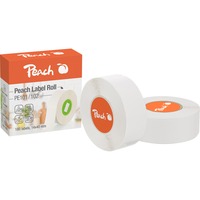 Peach Etiketten-Rolle PE101 15x40 mm, 180 Stück, weiß