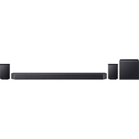 SAMSUNG Q-Series Soundbar HW-Q995GF schwarz, 11.1.4-Kanal, Rücklautsprecher, Q-Symphony, Kabelloses Dolby Atmos