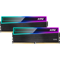 ADATA DIMM 32 GB DDR5-6000 (2x 16 GB) Dual-Kit, Arbeitsspeicher schwarz, AX5U6000C3016G-DCNKRBK, XPG NOVAKEY RGB Black, INTEL XMP, AMD EXPO