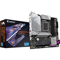 GIGABYTE B760M AORUS ELITE AX, Mainboard silber