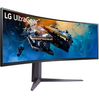 LG UltraGear 45GR65DC-B, Gaming-Monitor 113 cm (44.5 Zoll), schwarz, DQHD, VA, Curved, HDR, AMD Free-Sync Premium Pro, 200Hz Panel