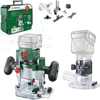 Bosch Akku-Oberfräse AdvancedTrimRouter 18V-8 Combi Set grün/schwarz, ohne Akku und Ladegerät, POWER FOR ALL ALLIANCE
