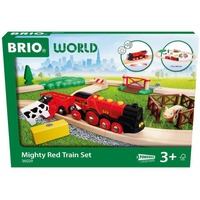 BRIO World Rote Lola Bauernhof Zugset, Bahn