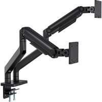 Digitus Dual Monitorhalterung, 2x 45", 2x 20 kg schwarz