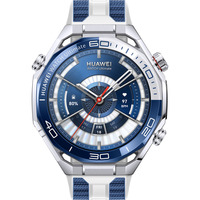 Huawei Watch Ultimate 2 (March-B29), Smartwatch blau/silber, zweifarbiges Fluorelastomerarmband