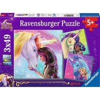 Ravensburger Kinderpuzzle Unicorn Academy - Magie und Freundschaft 3x 49 Teile