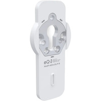 Homematic IP Adapter Rundrosette Türschlossantrieb – pro (HmIP-ADA-DLP-R), Halterung weiß