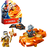 LEGO 71873 Ninjago Cole vs. Böser Cole Spinner-Angriff, Konstruktionsspielzeug 