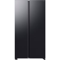 SAMSUNG RS70F65QEFEF, Side-by-Side edelstahl (dunkel), AI Energy Mode