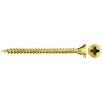 fischer Spanplattenschraube ClassicFast II 4,5x16 Senkkopf PZ 1.000 Stück, mit Vollgewinde