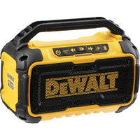 DEWALT DCR011-XJ, Lautsprecher gelb/schwarz, 10,8 bis 54 Volt Bluetooth-Lautsprecher - Basisversion