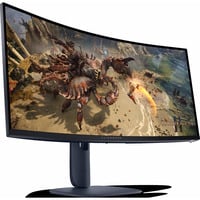 Dell Alienware AW3425DWM, Gaming-Monitor 86.4 cm (34 Zoll), schwarz, WQHD, VA, Curved, AMD FreeSync, AdaptiveSync, 180Hz Panel