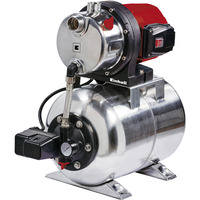 EINHELL Hauswasserwerk GC-WW 1250 NN, Pumpe edelstahl/rot, 1.200 Watt