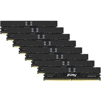 Kingston FURY DIMM 256 GB DDR5-5600 (8x 32 GB) Octa-Kit ECC, Arbeitsspeicher schwarz, KF556R28RBE2K8-256, Renegade Pro, Registered, INTEL XMP, AMD EXPO
