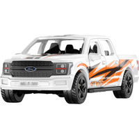 SIKU 1109 Ford F150, Modellfahrzeug weiß/orange