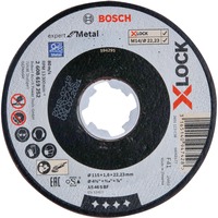 Bosch PRO Metal X-LOCK Trennscheibe, Ø 115mm Bohrung 22,23mm, AS 46 S BF, gerade