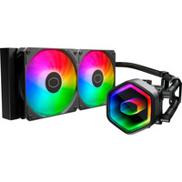 Cooler Master MasterLiquid 240 Core II ARGB, Wasserkühlung schwarz