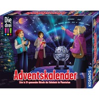 KOSMOS Die drei !!! Adventskalender 2025, Experimentierkasten