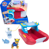 Spin Master Paw Patrol - Sea Patroller Rettungsboot, Spielfahrzeug mit Chase-Figur und Hai