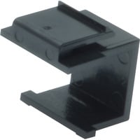 Digitus Blindstopfen für modulare Patch Panel, Schutzkappe schwarz