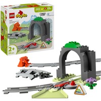 LEGO 10425 DUPLO Town Eisenbahntunnel und Schienen Erweiterungsset, Konstruktionsspielzeug 