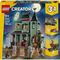 LEGO 31167 Creator 3-in-1 Geisterhaus, Konstruktionsspielzeug 