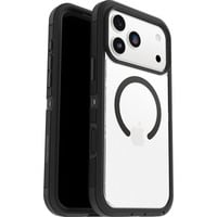 Otterbox Defender Pro XT, Handyhülle transparent/schwarz, iPhone 17 Pro Max, MagSafe