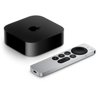 Apple TV 4K 3rd Gen. Generalüberholt, Streaming-Client schwarz, 128 GB, NON DEP