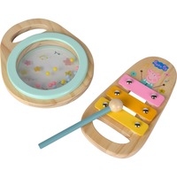 Eichhorn Peppa Pig Holz-Musikset, Musikspielzeug 2-teilig