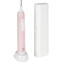 Oral-B Pro 1 Cross Action Pink mit Reiseetui, Elektrische Zahnbürste pink