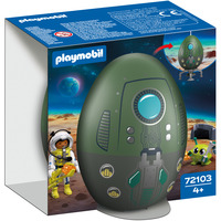 PLAYMOBIL 72103 Spiel-Ei: Weltraum, Konstruktionsspielzeug 
