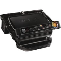Tefal OptiGrill+ GC712834 Black Edition, Kontaktgrill schwarz, 2.000 Watt