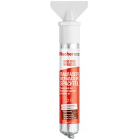 fischer GOW Raufaser-Reparaturspachtel, 70ml, Spachtelmasse weiß (matt)