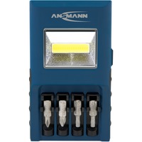 Ansmann WL180B mit Bithalter, Arbeitsleuchte blau
