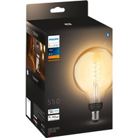 Philips Hue  White Filament Lampe E27 Giant Globe G125 550 lm, LED-Lampe 