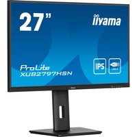 iiyama ProLite XUB2797HSN-B2, LED-Monitor 68.5 cm (27 Zoll), schwarz (matt), FullHD, IPS, USB-C, RJ-45, 100Hz Panel