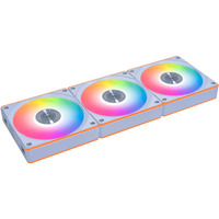 Lian Li UNI FAN CL120 Wireless, Gehäuselüfter weiß, 3er Set, Reverse, 120 mm