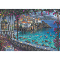 Schmidt Spiele Robert Finale: Amalfi Küste, Puzzle 1000 Teile