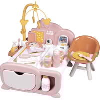 Smoby Baby Nurse Puppenwiege mit Himmel, Puppenmöbel