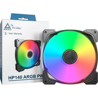Montech HP140 ARGB PWM 140x140x25, Gehäuselüfter schwarz, 140 mm