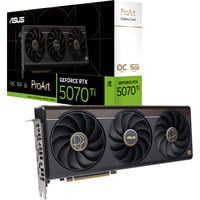 ASUS GeForce RTX 5070 Ti ProArt OC Edition, Grafikkarte DLSS 4, 2x DisplayPort, 1x HDMI 2.1, 1x USB-C
