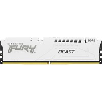Kingston FURY DIMM 32 GB DDR5-5200 , Arbeitsspeicher weiß, KF552C36BWE-32, FURY Beast, AMD EXPO