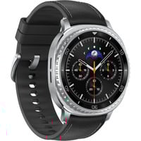 SAMSUNG Galaxy Watch8 Classic, Smartwatch schwarz, 46mm, LTE, Hybrid-Armband