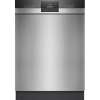 Siemens SN43ES04TE IQ300 , Spülmaschine schwarz/edelstahl (gebürstet), 60 cm, Home Connect