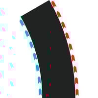 Carrera HYBRID Curves Radius 30°, Rennbahn zwei Module