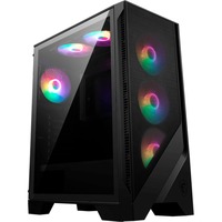 MSI MAG FORGE 120A AIRFLOW , Tower-Gehäuse schwarz, Tempered Glass