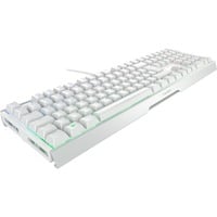 CHERRY XTRFY MX 3.1, Gaming-Tastatur weiß/silber, DE-Layout, Cherry MX2A Red