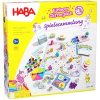 HABA Einhorn Glitzerglück - Spielesammlung, Brettspiel