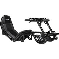 Next Level Racing F-GT Pro Formula und GT Racing Cockpit NLR-R003, Sim Rig schwarz, Black Edition