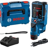 Bosch Professional PRO Akku-Wallscanner D-tect 200 C Professional, 12Volt, Ortungsgerät blau/schwarz, Li-Ionen-Akku 2,0 Ah, in L-BOXX